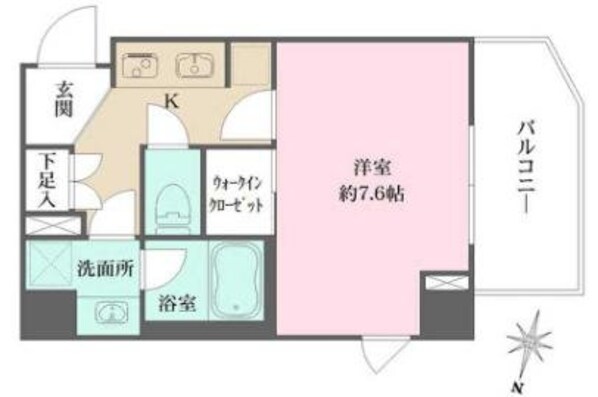 ＷＨＡＲＦ森下の物件間取画像